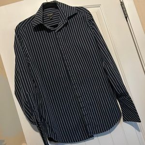 Mondo DI Marco Mens Striped Shirt sz 15 32/33
